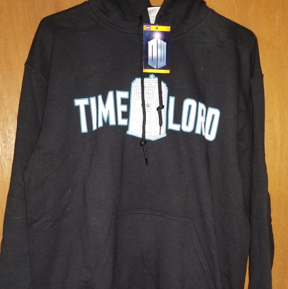 Doctor Who men's hoodie size Medium